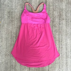 fun + flirty bright pink lulu tank!